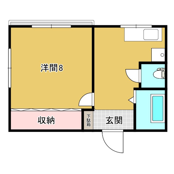 【間取り】 | グリーンビレッジＤ
