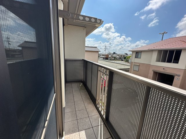 Casa bella NozatoＢ棟のバルコニー
