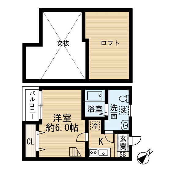 【間取り】 | グレイスコート箱崎