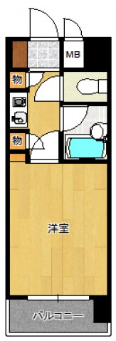 【間取り】 | オリエントハイツ天神南