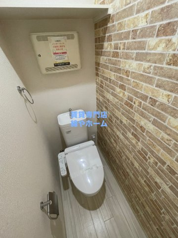 フジパレス遠里小野Ⅴ番館のトイレ|コンパクトで使いやすいトイレです