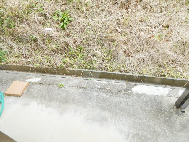 MRハイツのバルコニー