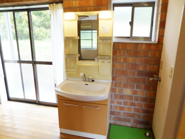 MRハイツの洗面所