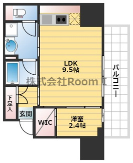 【間取り】 | ルフォンプログレ堺筋本町タワーレジデンス