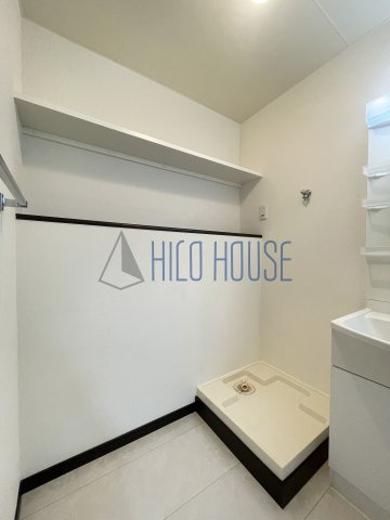 リリーヴィレッジCRESTの洗面所