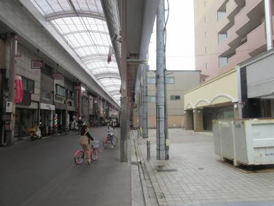 トレコートプレミアム京都二条（旧ジーパレス京都二条プレミアム）の周辺|前面道路（三条会商店街）