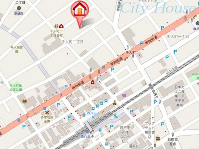 【地図】 | ガーベラ西八王子(ガーベラニシハチオウジ)