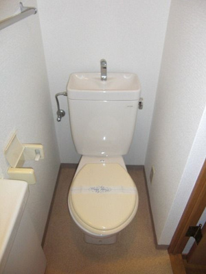 【トイレ】 | ダイナコートスタディオ東公園2 | 別号室の写真になります。現況優先。