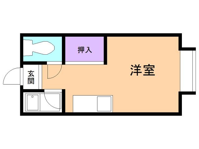 ハイデンスＣＰの間取り