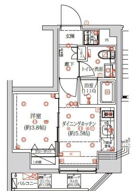 QUALITAS浅草橋の間取り
