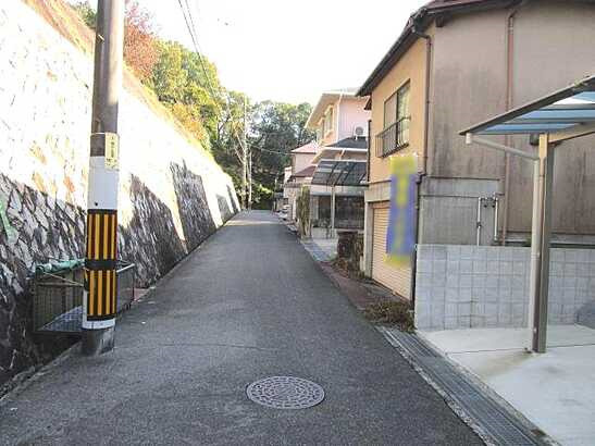 【前面道路含む現地写真】