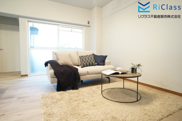 朝日プラザ西舞子の居間・リビング|リビングです