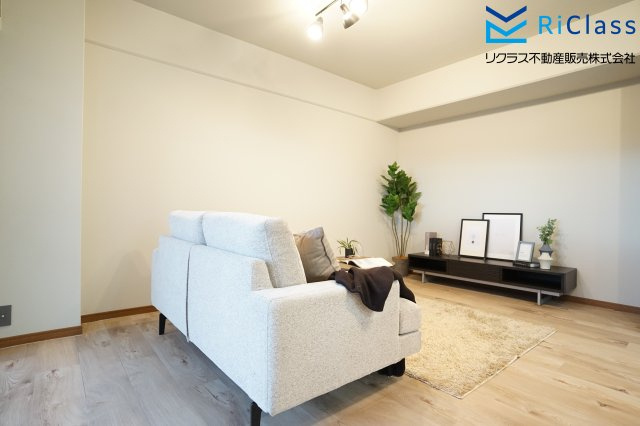 朝日プラザ西舞子の居間・リビング|リビングです