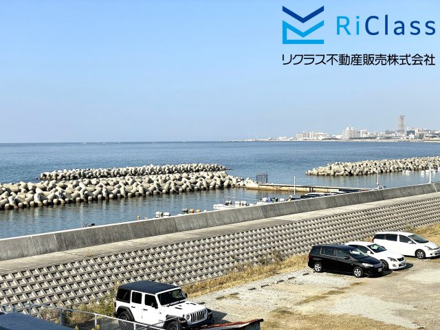 朝日プラザ西舞子の展望|バルコニーからはオーシャンビューの眺望です