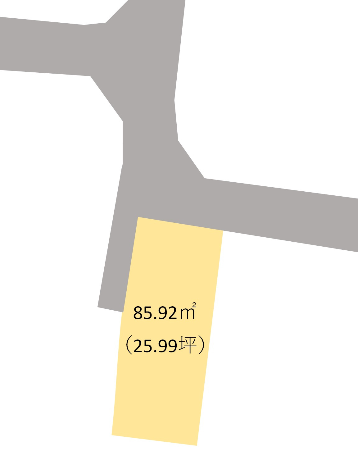 岩出市森・土地・56807の区画図