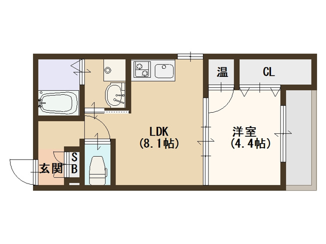 【間取り】 | Fmaison　COASTⅡ