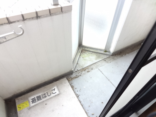 サンパレス２１姫路のバルコニー