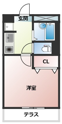 【間取り】 | クレインヒルなぎさ