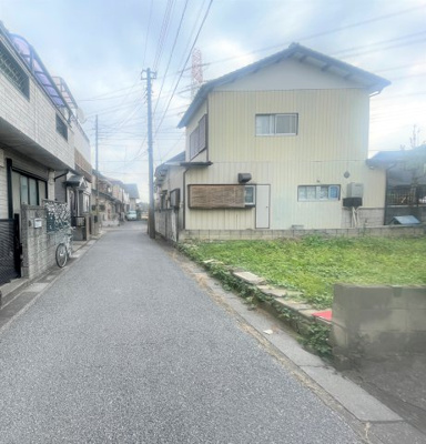 【前面道路含む現地写真】 | 宮代町大字須賀売地 | 2023年11月撮影