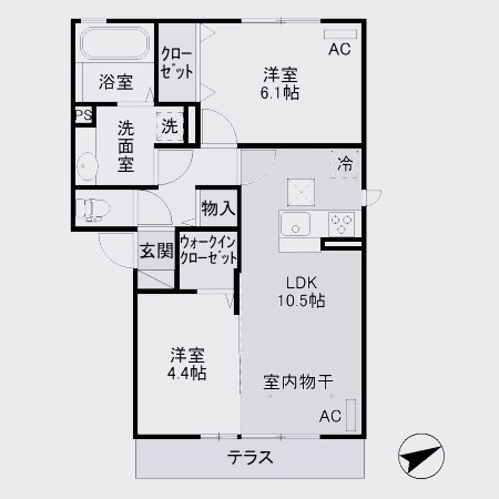 【間取り】 | ブエナデルソーレ