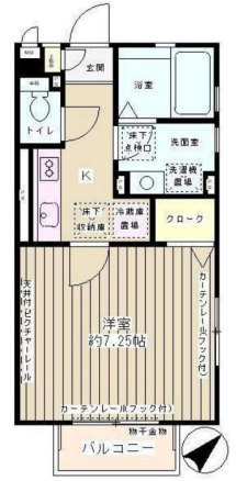 クレインハウス妙典の間取り
