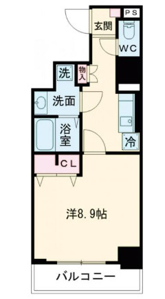 【間取り】 | ピタゴラ箱崎
