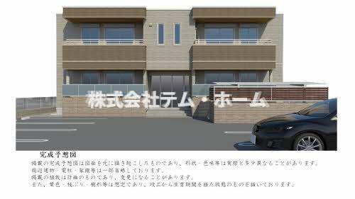 【外観パース】 | ＳｈａＭａｉｓｏｎ　ｌａ　ｍｅｒ | こちら、外観パースです