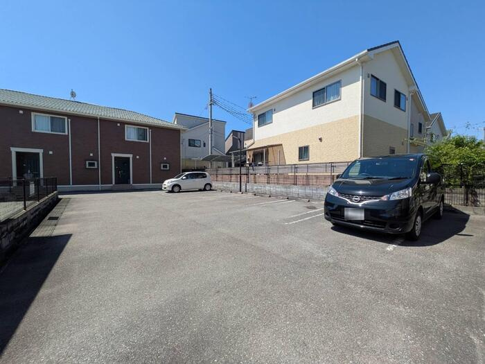 パストラル田寺Bの駐車場
