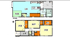 【間取り】 | 東区上温品４丁目
