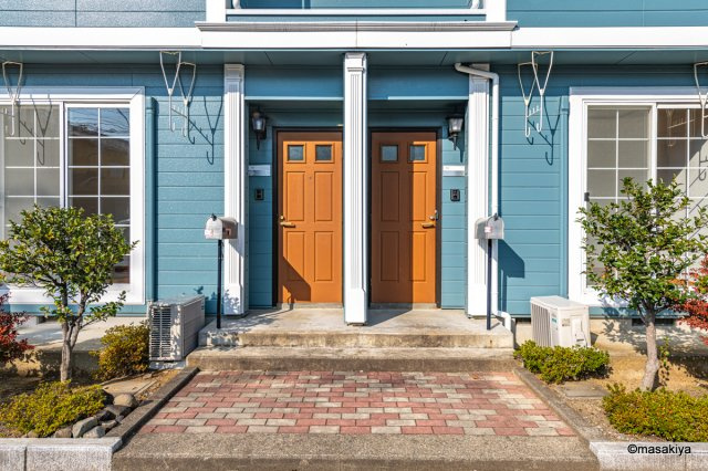 ソレーユ　Dのエントランス