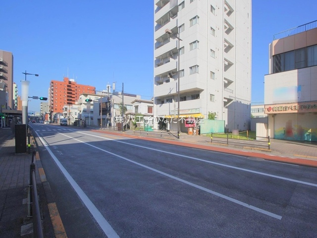 八王子市八木町5-8【仲介手数料無料】　八王子市八木町　売地の前面道路含む現地写真|～仲介手数料無料☆八王子ひなた不動産～八王子市八木町　売地