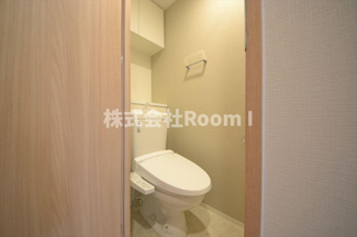 【トイレ】 | Metrosa谷町六丁目North | 清潔感のあるトイレです