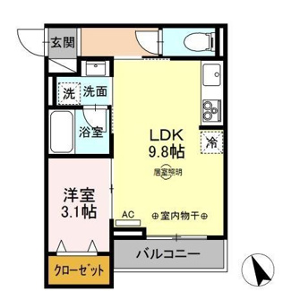 【間取り】 | D-gempy 今泉二丁目