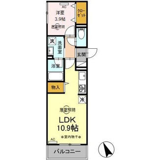 【間取り】 | D-gempy 今泉二丁目