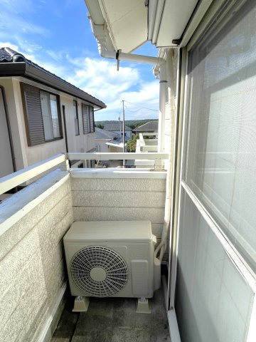 アリーブ成東のバルコニー