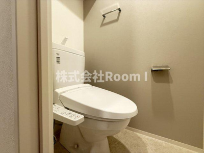 【トイレ】 | Metrosa谷町六丁目North | ゆったりとした空間のトイレです
