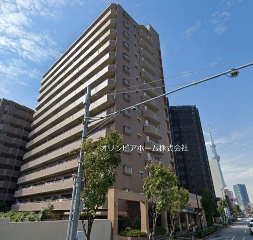 仲介手数料無料　ファミール亀戸グランテージ　６階　リノベーション済の外観