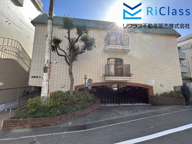 北野町パークハイツの外観|外観は落ち着いています