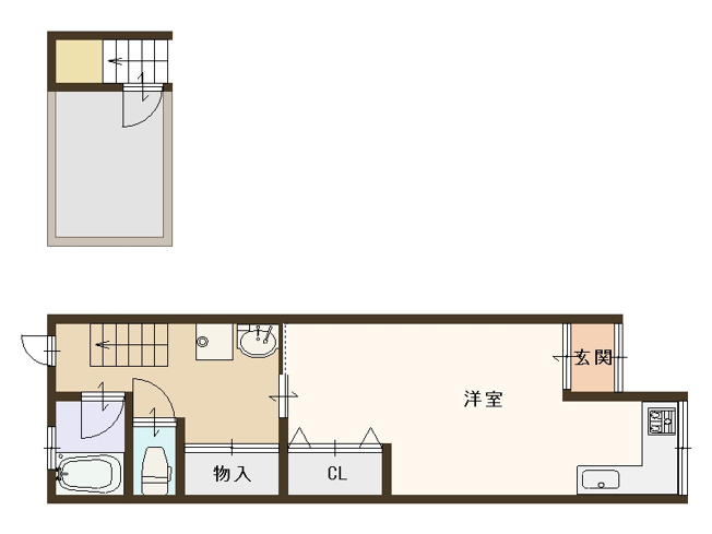 【間取り】 | 西成区千本北2丁目テラス