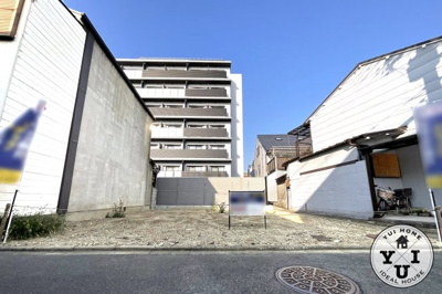 【外観】 | 伏見区竹田七瀬川町　注文住宅　建築条件なし　土地 | 【建築条件なしの土地】こちらの売り土地は条件付きではございませんので、お好きなハウスメーカーや工務店で注文住宅が建てられます（＾◇＾）