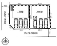 厚木市中依知　新築分譲住宅　全2棟の画像