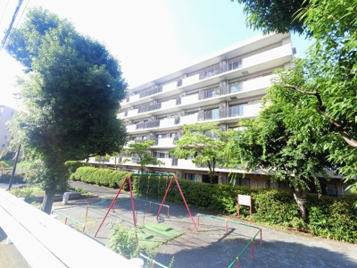 【外観】 | 保土ヶ谷西パークホームズ | 総戸数57戸、平成元年1月築、管理人は巡回勤務につき管理体制良好です♪