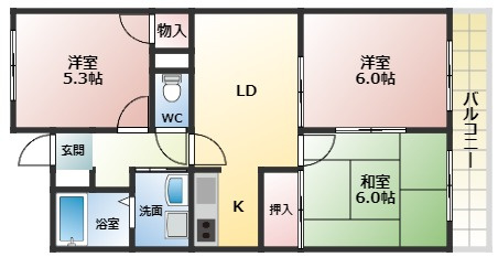 【間取り】 | グリーンヒルズ