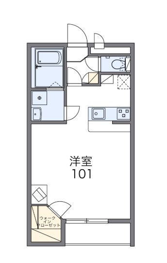 【間取り】 | レオパレスラフォーレ風早Ⅰ