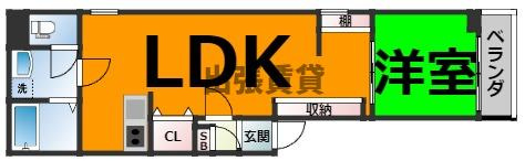 仲介手数料0円！storia本陣の間取り