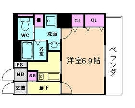 【間取り】 | ダイドーメゾン大阪堂島