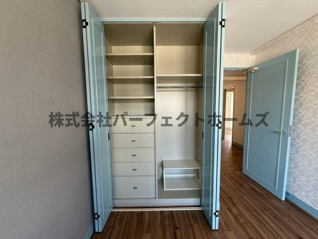 グランパティオ山之手の寝室|使い勝手のいい寝室です