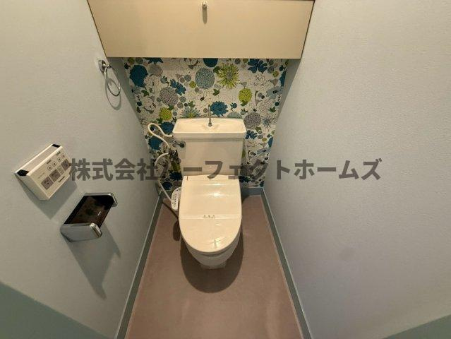グランパティオ山之手のトイレ|コンパクトで使いやすいトイレです