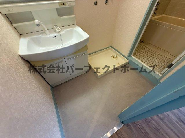 グランパティオ山之手の洗面所|広い洗面スペース