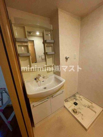 富士プラザ九条の洗面所